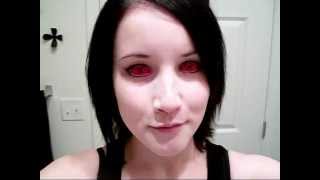 Inserting and Removing Red Sclera Contact Lenses (Plus FAQ!)