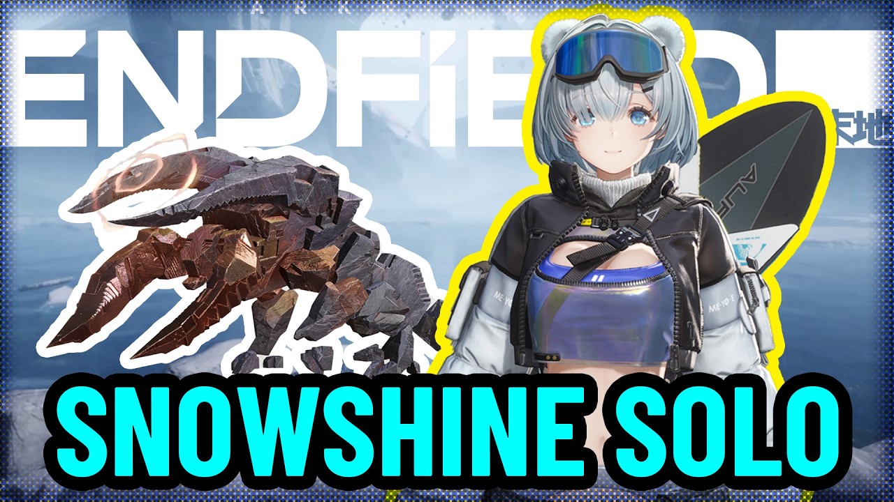 [Arknights: Endfield] Snowshine Solo this stage - YouTube