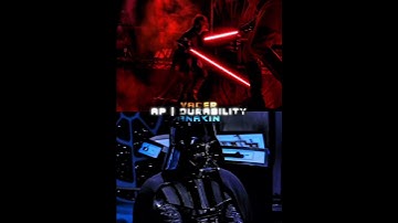 Knightfall Vader (ROTS) vs Redeemed Anakin (ROTJ)