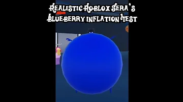 Realistic Roblox Sera's Blueberry Inflation Test