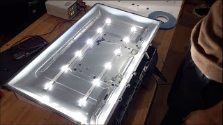 How to Replace LED Strips NEI TV 32" - Fixing Bad LED Backlight Tutotial Step by Step