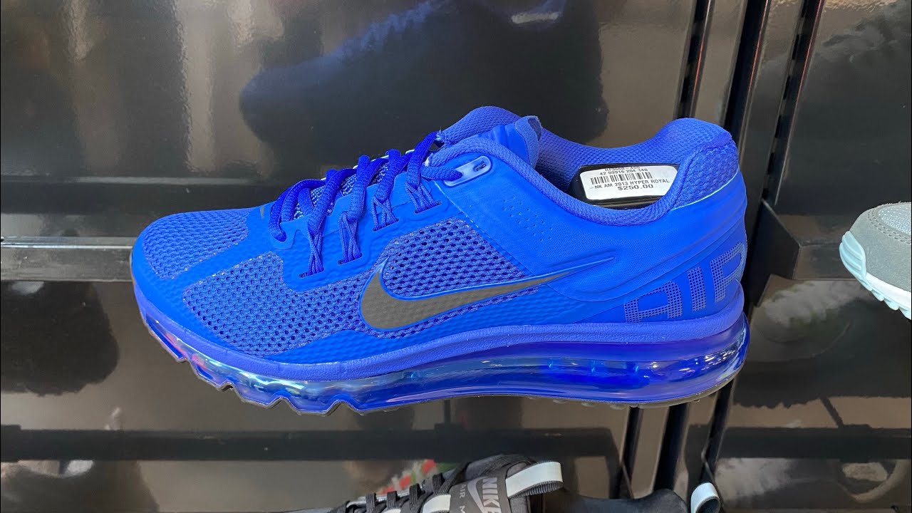 Nike Air Max 2013 “Hyper Royal” - Style Code: HF3660-400 - YouTube