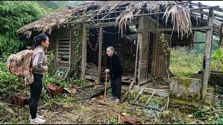 REWIND TIMELAPSE -- 365 days of home renovation, Young girl turns abandoned houses into new homes