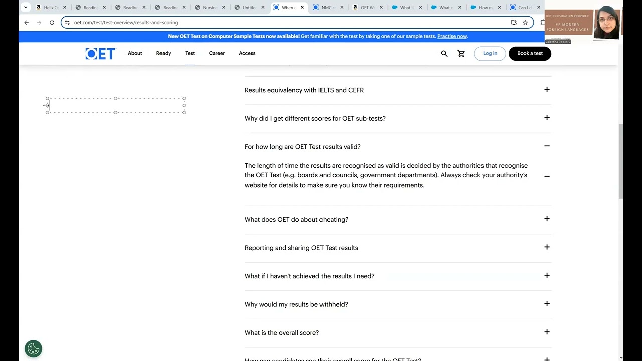 25.What is clubbing for the OET exam?