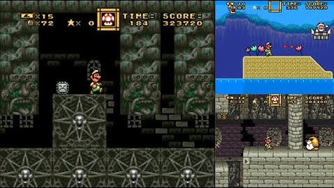 SMW Standard Normal romhack Panic in the Mushroom Kingdom Part 1