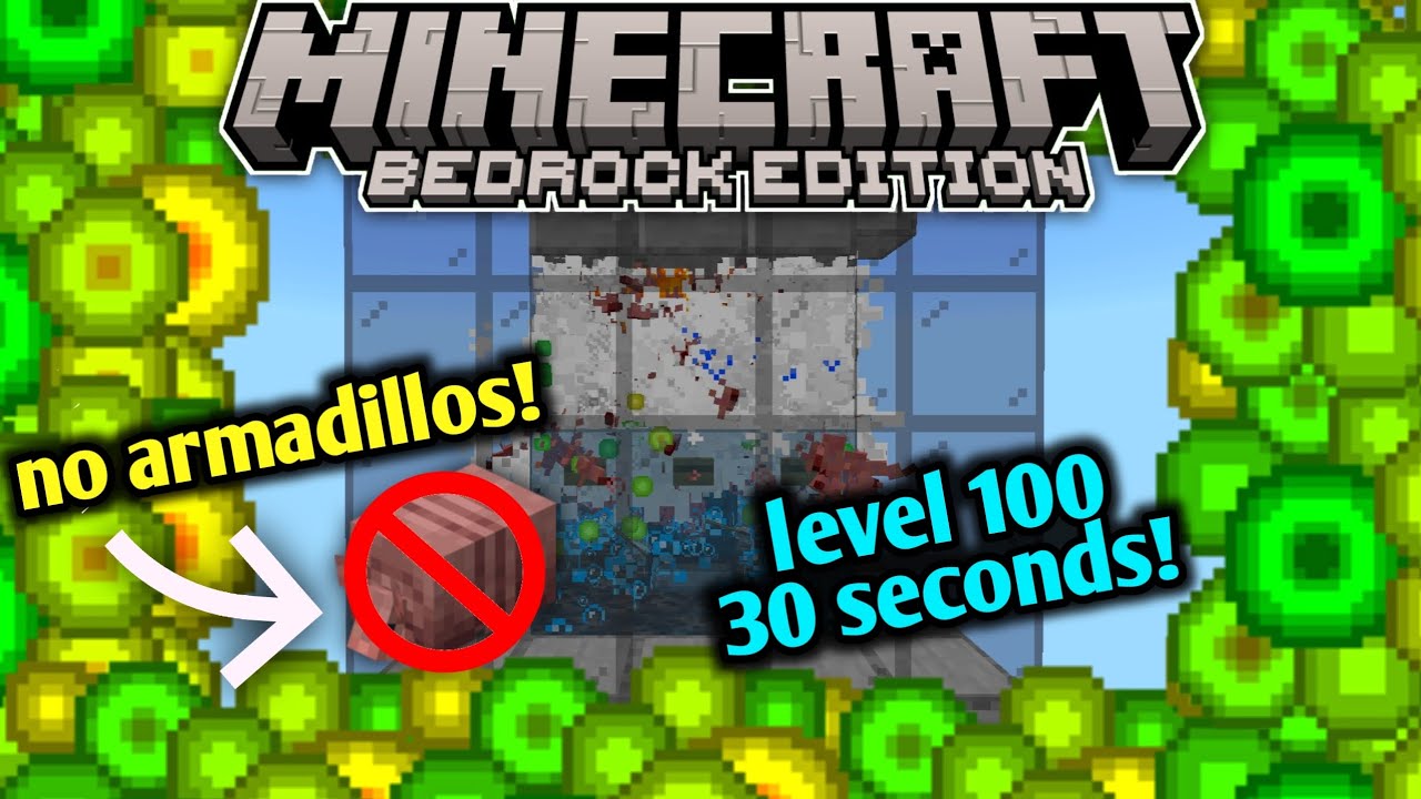 NEW BEST EVER XP FARM in 1.21 Minecraft Bedrock ! (No Trident)