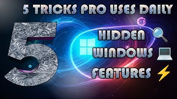 5 Secret Windows Features You NEED To Know! 😱🔥