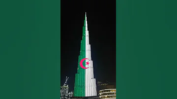 Burj Khalifa Algeria flag 05.07.2019