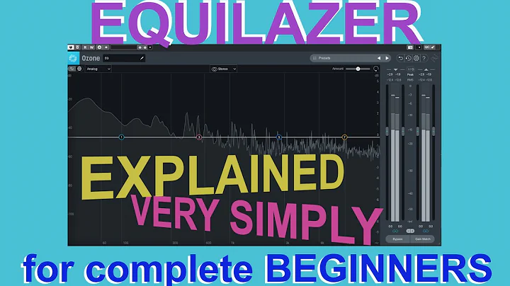 What is an EQ?  Equalizer tutorial for complete beginners - Equalizer explained simply