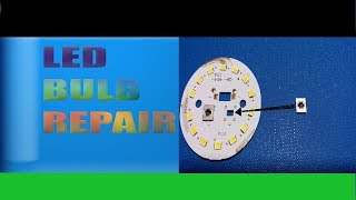 LED BULB CONECTOR REPAIR || LED BULB REPAIR || RC DRIVER REPAIR || WQAAS TECHNIC