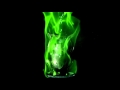 Playing with fire  green flames  nolimitsfx science