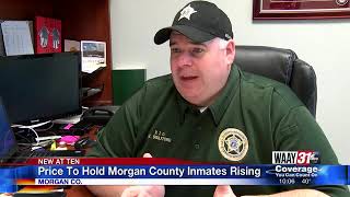 Price to hold Morgan County inmates rising