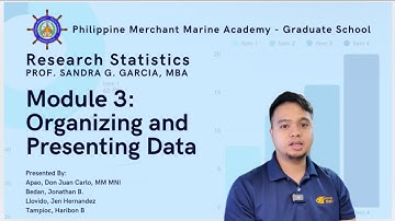 PIE CHART vs BAR CHART | Research Statistics Module 3: Organizing and Presenting Qualitative Data