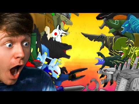 Reacting to MONSTERVERSE vs PACIFIC RIM! (Epic Battle)