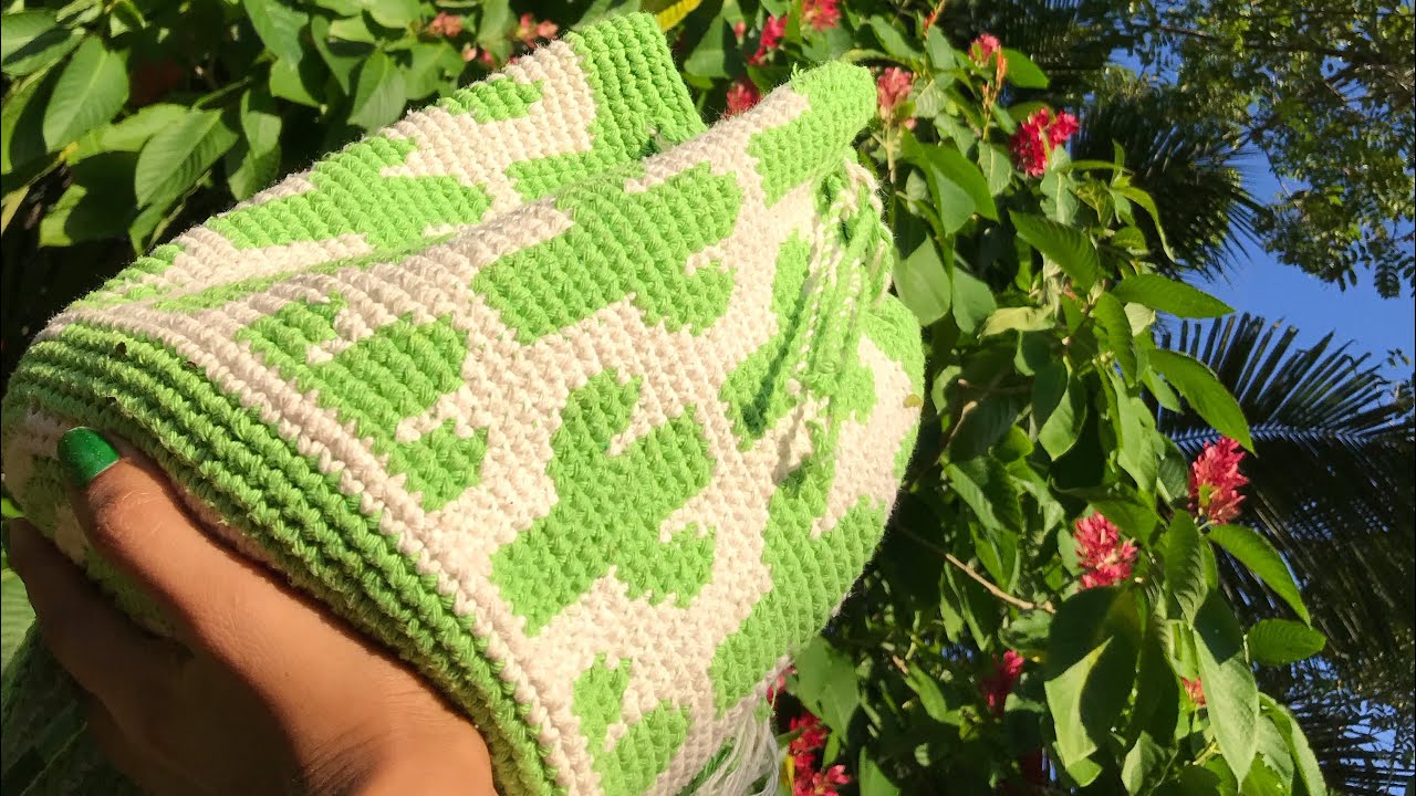 Bolsa de Crochê Cactos (Parte 3)