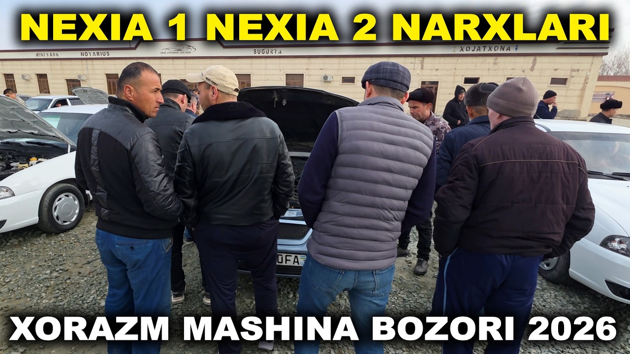 NEXIA 1 NEXIA 2 NARXLARI XORAZM MASHINA BOZORI 2026