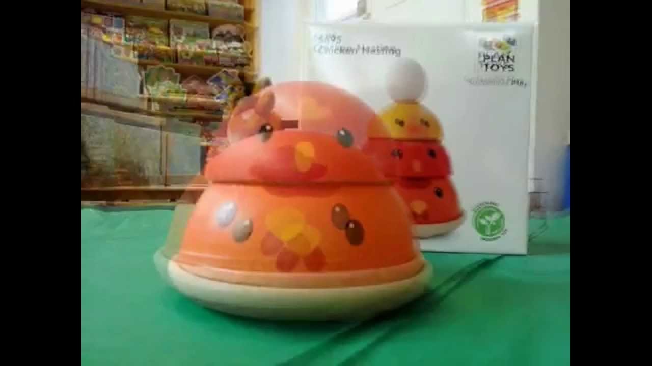 plan toys nesting chicken