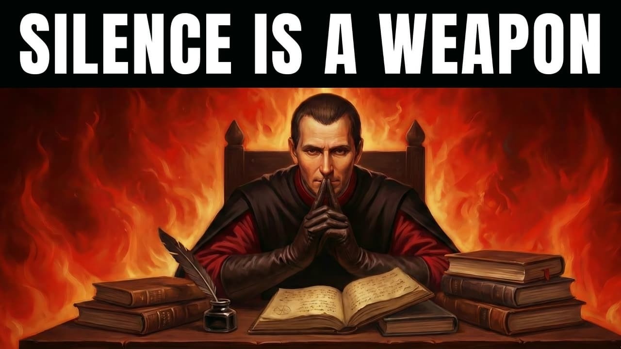 The Hidden Power of Silence That Outsmarts Your Rivals (Machiavelli)