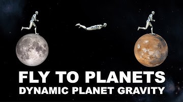 Unreal Engine 5 Planet Gravity System #2 - Fly Between Planets