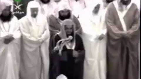 من تهجد عام 1422هـ يرتل الشيخ د سعود بن ابراهيم الشريم اواخر سورة ال عمران باداء مميز وصوت عذب شجي