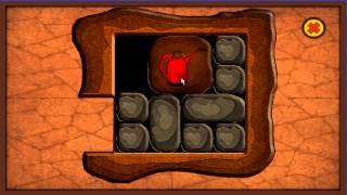 Escape Games Dark Cave Escape Sliding Rock Puzzle Solution screenshot 2