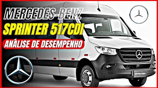 Mercedes-Benz Sprinter 517 CDI Van Passageiro  | Análise de desempenho teórico Conheça Todos Os Detalhes Da Sprinter Van Passageiro