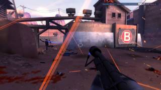 TF2 in slow motion - Deflecting an arrow at 960 FPS