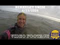 April 23 odyssey tuesday berkeley swim footage with captain taylor  open water swimming california