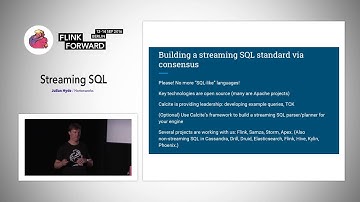 Flink Forward 2016: Julian Hyde - Streaming SQL