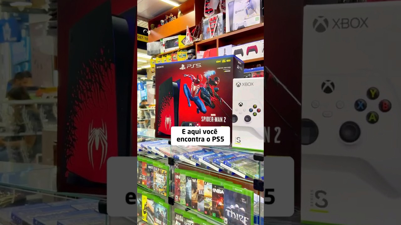 VIDEOGAMES COM PREÇOS INCRÍVEIS! 🎮 #df #diadascrianças #promoçãodiadascrianças #ps5 #xbox #nintendo