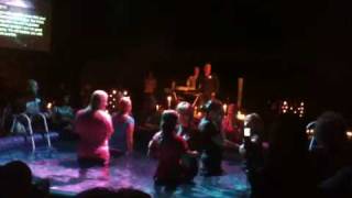 June 2009 Baptism Service