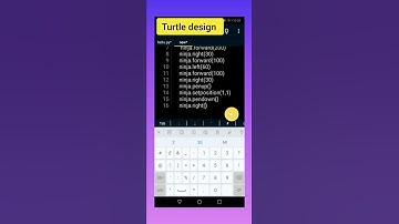 how to write python turtle design code| Beautiful design using python | #youtubeshorts #python