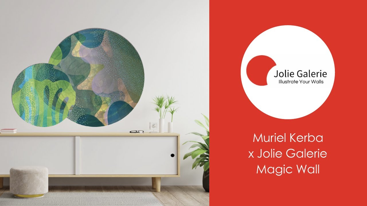 Magic Wall : sticker d'art repositionnable