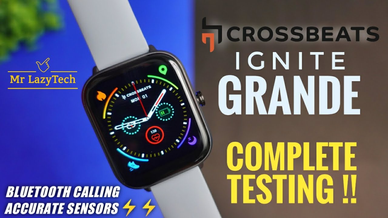 crossbeats grande smartwatch