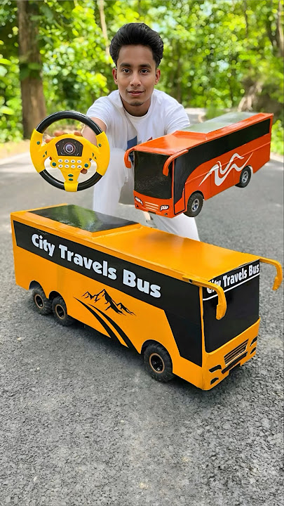 Small Bus Vs Big Remote Control Bus Ki Video🔥