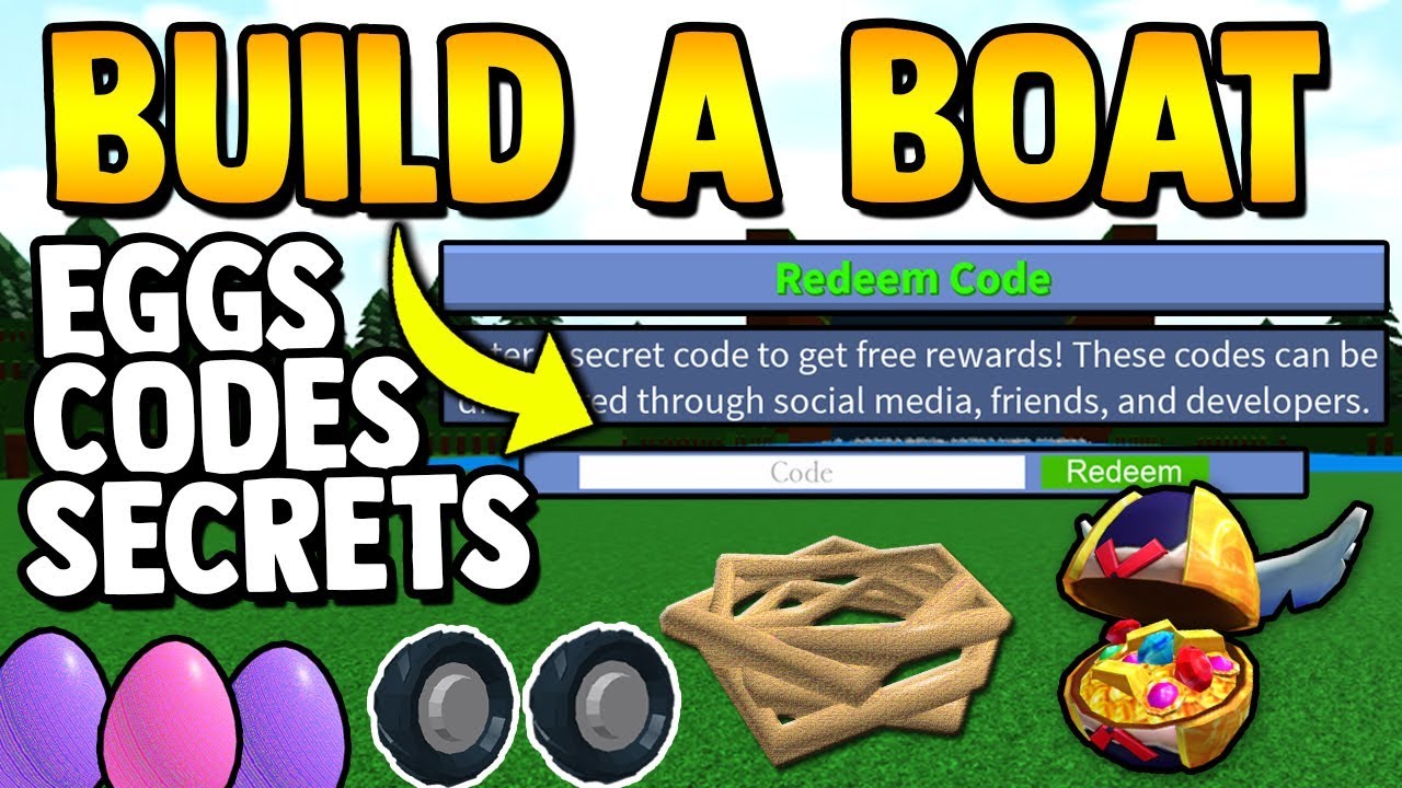 Youtube Video Statistics For All New Codes On Build A Boat For - codes for build a boat on roblox 2020