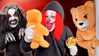 Monster Brings Teddy Bear to Life for Revenge‼️😱