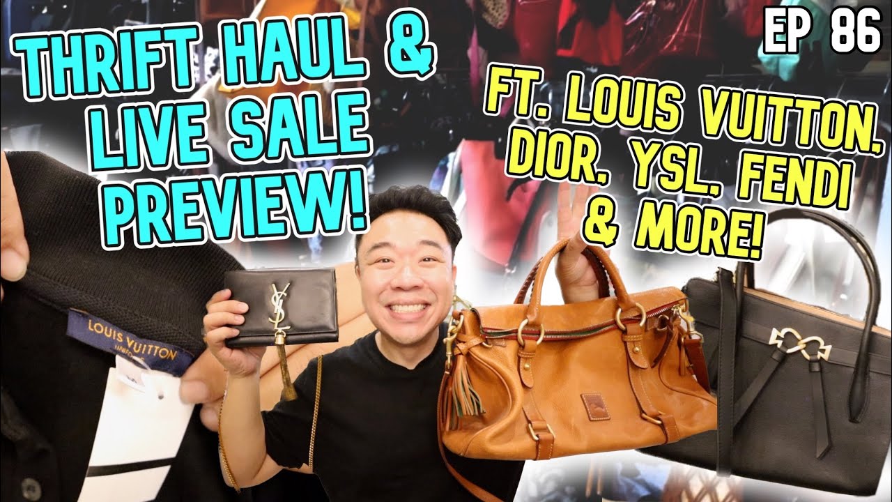Thrift Haul & Live sale Preview!