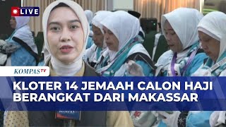 387 North Maluku Hajj Pilgrims Arrive at the Sudiang Makassar Hajj Dormitory, Ready to Depart for...