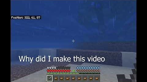 Playing Minecraft on a Broken Computer Using a Trackpad (This Video is Hideous, You