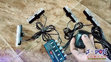 LED Strobo 4 Chanel Federal kualitas joss