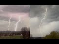 Close Lightning Barrage! (Storms of 4/18/25)
