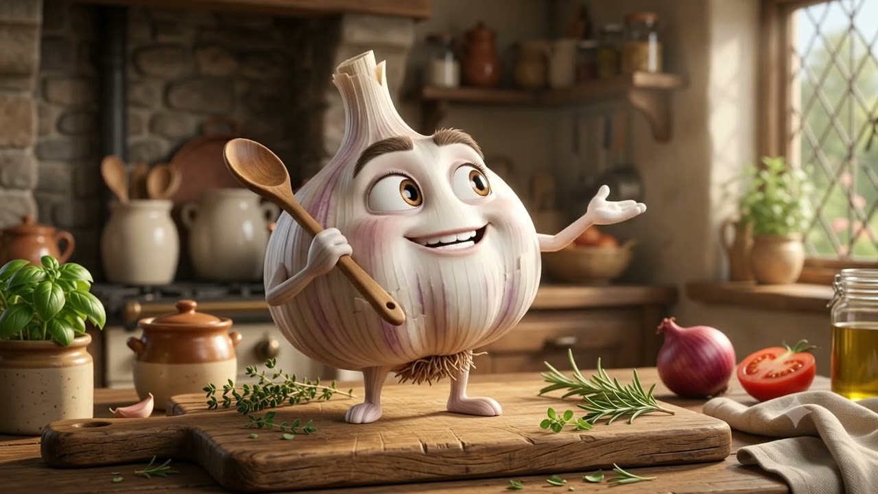 I'm garlic, small but full of power. I add bold flavor to every