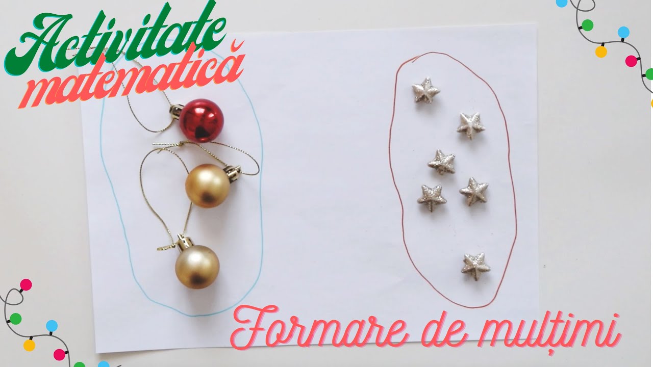 DȘ - Formare de mulțimi | Iarna | Activitate matematică