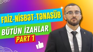 Faiznisbəttənasüb Bütün Izahlar Mövzu Izahıqızıl Qaydalarpart 1 Ilış 