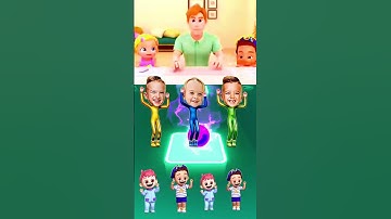 🥳Bebefinn🤳vs D Billions Nursery Rhymes Dame Tu Cosita _damitucosita _#shortsfeed #shorts #tilesgop