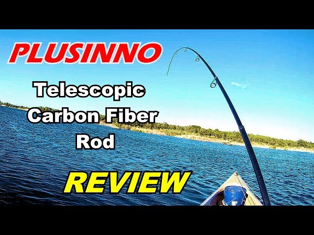 REVIEW: Plusinno Telescopic Carbon Fiber Fishing Rod. Real