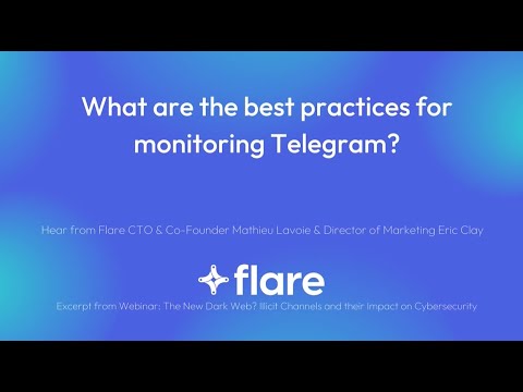 What are the best practices for monitoring Telegram - YouTube