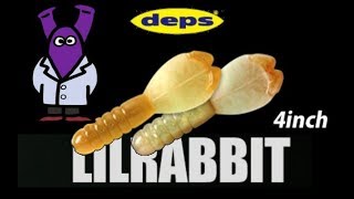 リルラビット 4" 【deps】 水中アクション映像　　　LILRABBIT 4"  deps