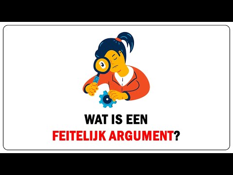 Video: Wat is het verschil tussen bewijs en argument?